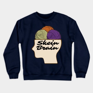 Skein On The Brain Graphic Crewneck Sweatshirt